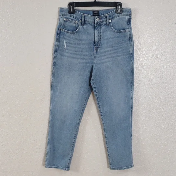 J.CREW HIGH-RISE CLASSIC VINTAGE, Size 29,Women's Light Blue Jeans - Picture 4 of 17